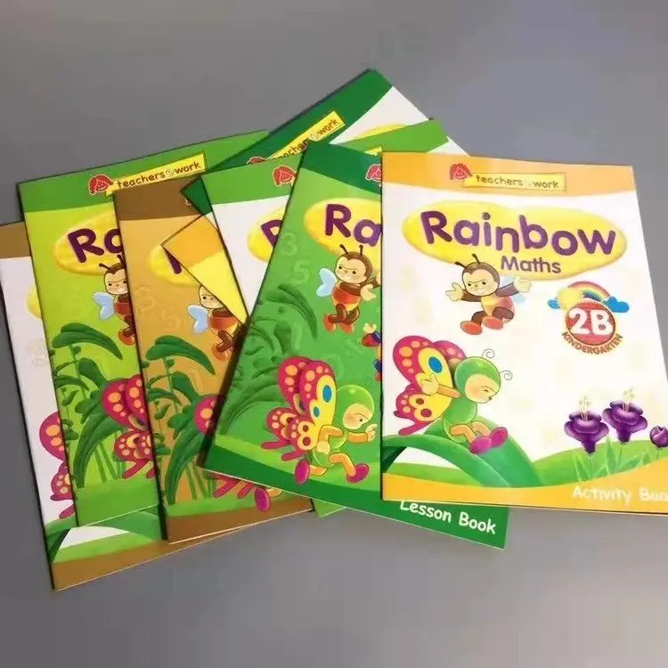 

Sap Rainbow Maths Textbooks For K1K2 Kindergarten Kids' Education Book Exercise Books Teaching Material Guide Work Books Libros