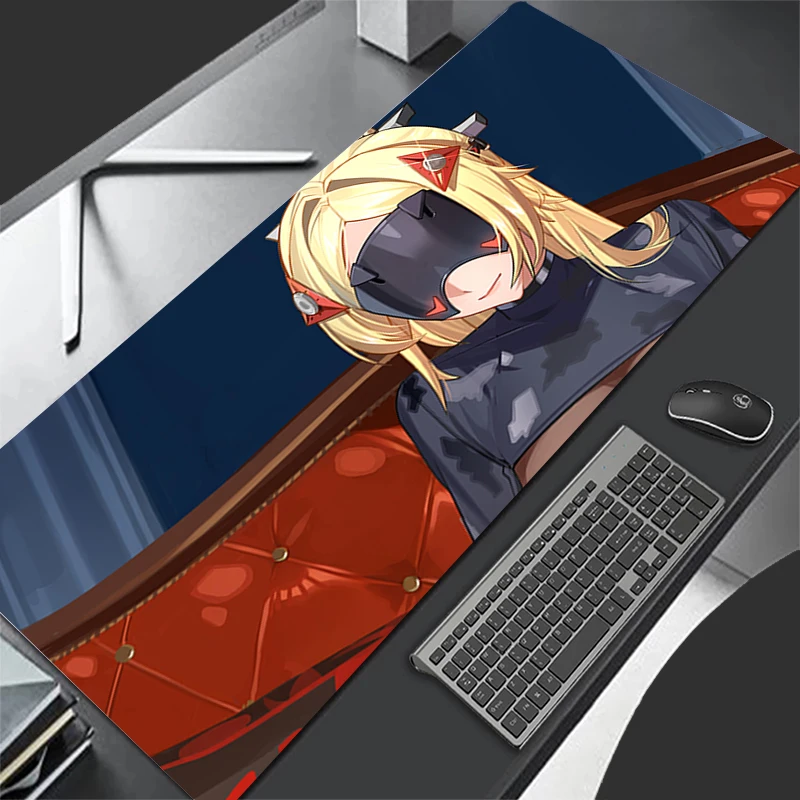 

Mousepad Computer Gaming Accessories Keyboard Pad Zenless Zone Zero Trigger Office Rubber HD Mouse Pad Decoracion Desk Mouse Mat