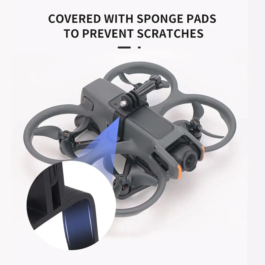 Extension Bracket For DJI Avata 2 Drone Mounting Fixing Adapter Holder For GoPro 10 9 Insta360 Panoramic Camera Accessories ﻿