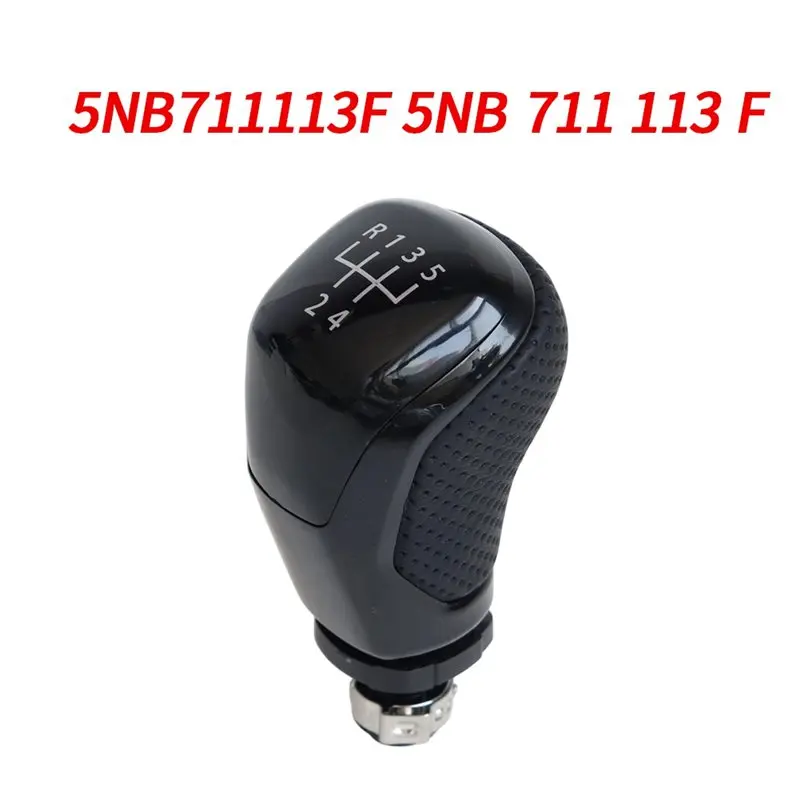 Gear Shifter Lever Knob 5NB 711 113 F 6 Speed Gear Shift Handball 5NB711113F For VW Tiguan R-Line 2016-2024