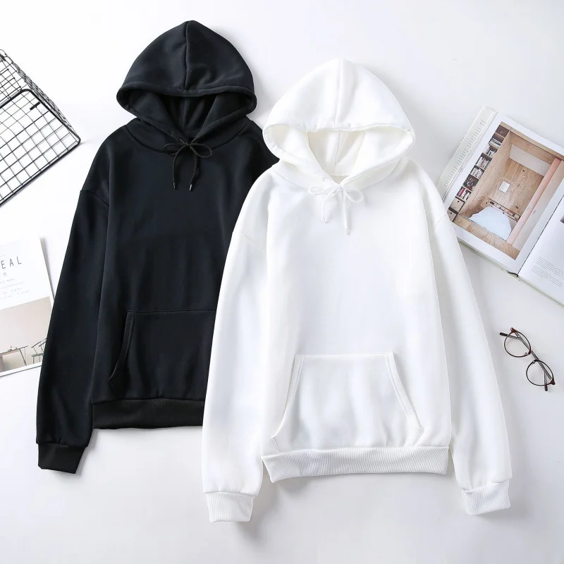 

Clothing New Autumn and Winter Women's plus Size Running Sports Pullover Hoodie Thermal Transfer Printing Sweater