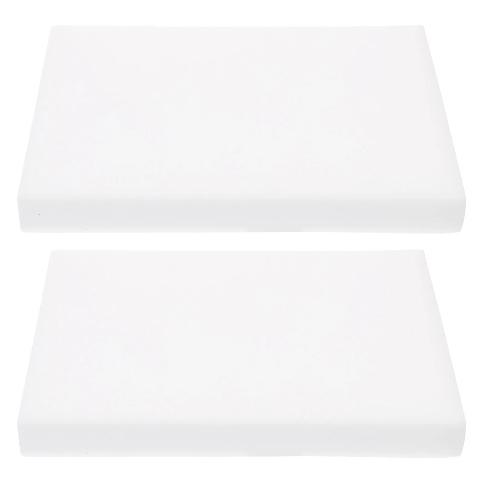 

2pcs High Density Sponge Blocks White Lightweight DIY Felting Sponges Craft Supplies Heat Shrinkable Accessories Foam Pads