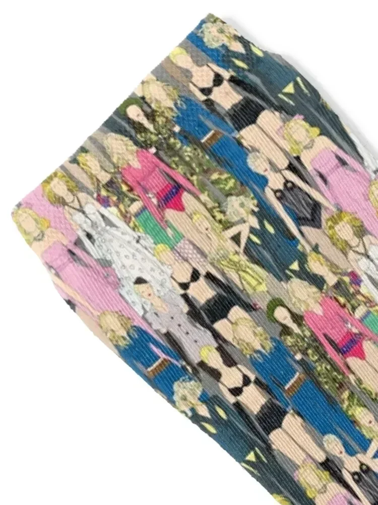 Madonna-A-Thon Socks christmass gift cute floral luxury Designer Man Socks Women's