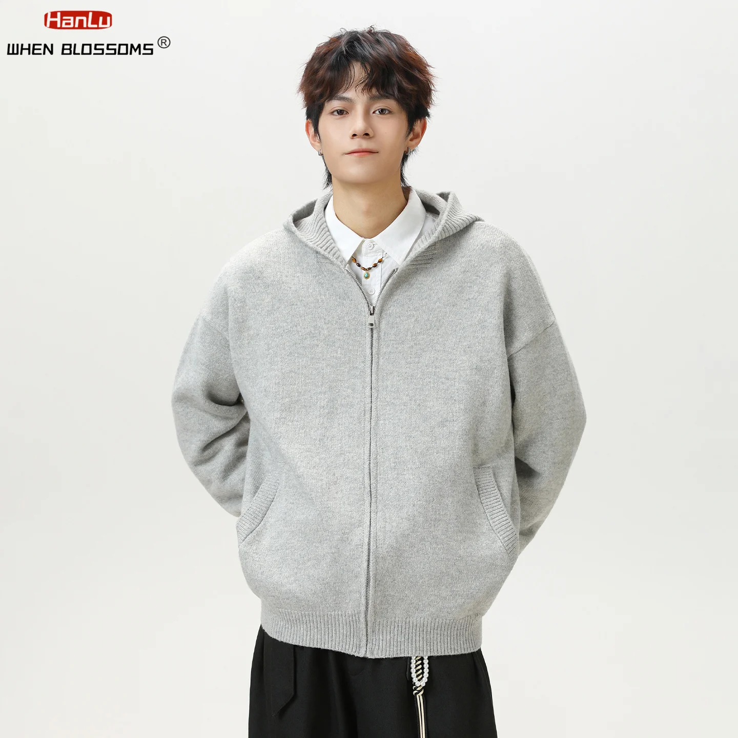 2025 Heren 3D Kabel Gebreide Trui V-hals Ontwerp Zwaargewicht Vintage Oversized Trui Gezellige Winter Wolachtige Top