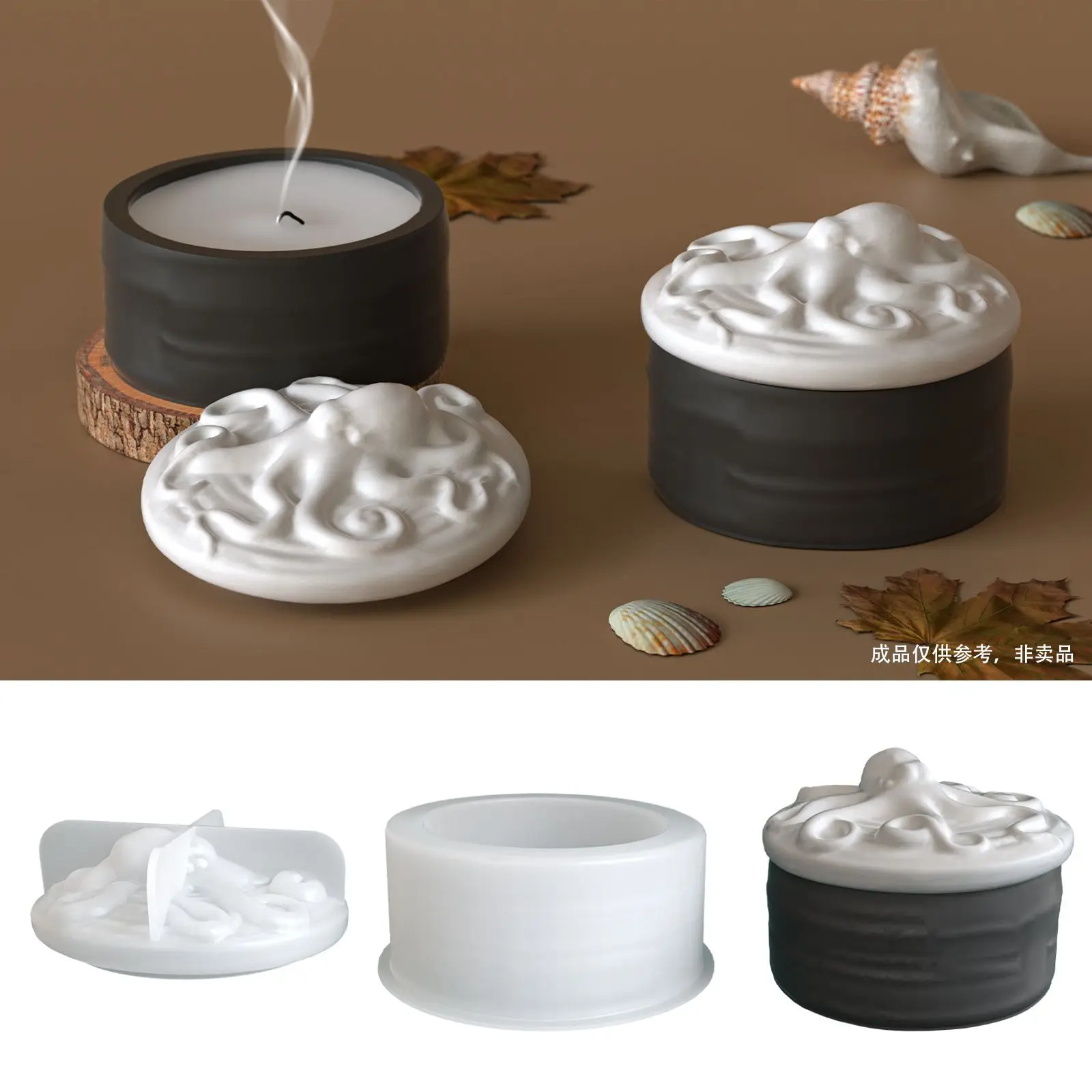 لتقوم بها بنفسك الروائح قالب لتقوم بها بنفسك قالب من السيليكون ل الراتنج الجص الأخطبوط قالب سيليكون للديكور المنزل Diy بها بنفسك مشاريع الراتنج صياغة