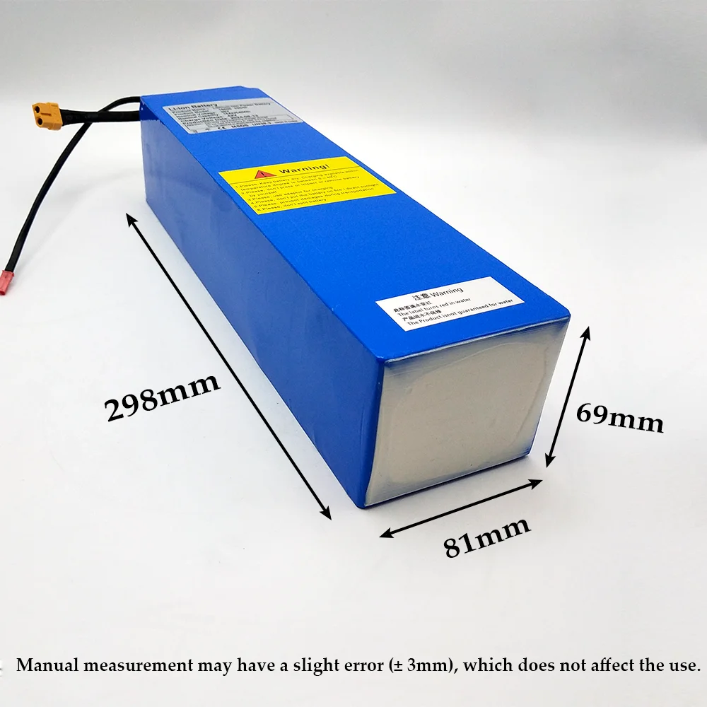 Batterie pour trottinette électrique Xiaomi Ninebot G30 MAX No. 9, 36V, 15Ah, haute capacité, 10S6P Eddie ion, avec BMS