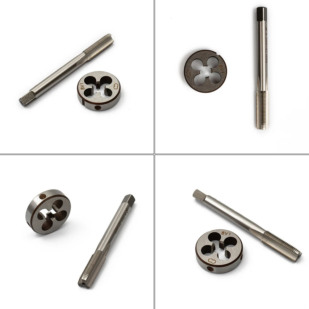 

3 Flutes Tap Die Set Kits 72 Mm Length High Quality 0.305-32 (.305x32) For Tire Valve Repair Useful Brand New Hot Sale
