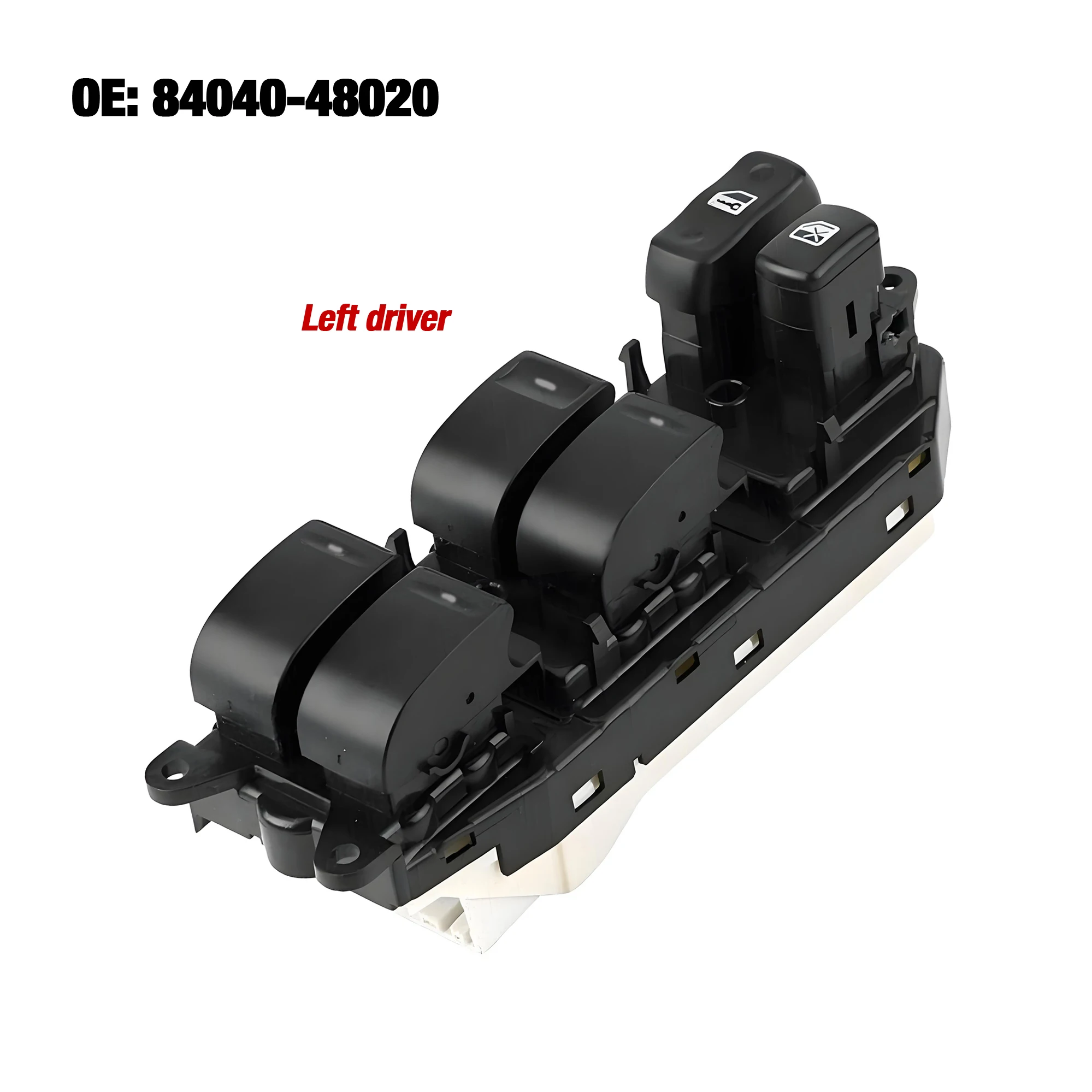 

84040-48020 8404048020 для Lexus RX300 1999 2000 2001 2002 2003, передняя левая кнопка включения управления стеклоподъемником водителя