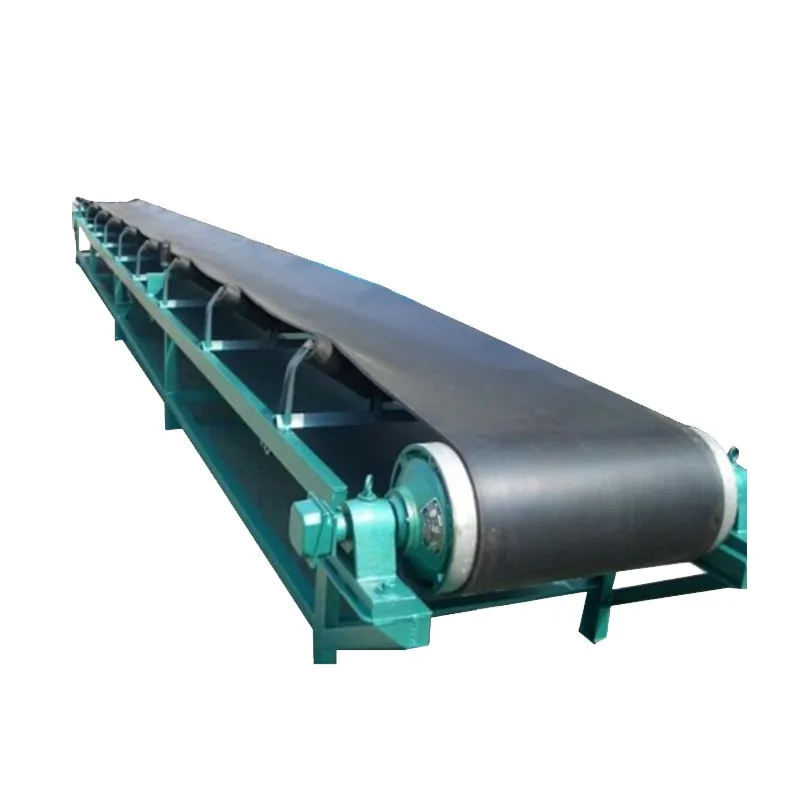 Durable new rubber conveyor belts for the cement industry and construction conveyors, using 2-layer bucket sludge conveyors