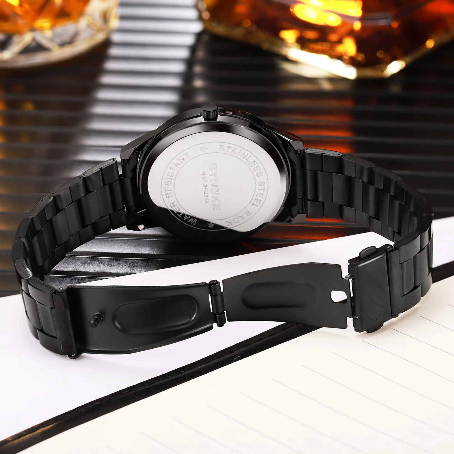 Men Quartz Wrist Watch Full Steel Waterproof Wristwatches Male Creative Mon-pointer Watches Relogio Masculino