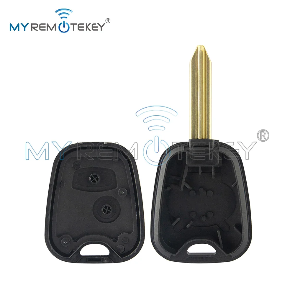 Корпус ключа REMTEKEY с 2 кнопками для Peugeot 806 EXPERT PARTNER RANCH Citroen Xsara C5 Elysee PICASSO SAXO Xantia 2002-2008 SX9 лезвие