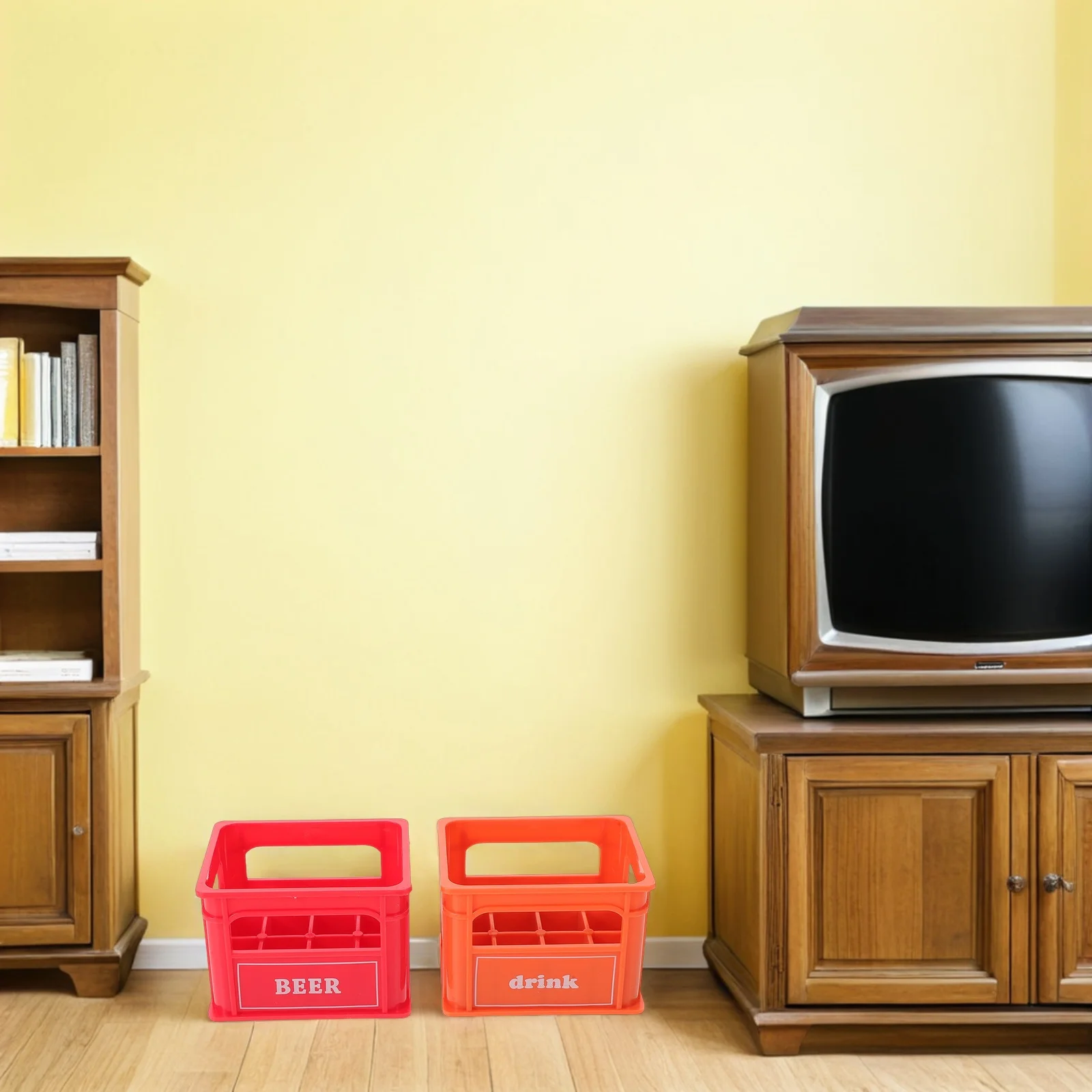 Cassa per birra in miniatura da 10 pezzi: micro decorazione realistica del paesaggio per accessori da bar per casa delle bambole, set da gioco da cucina per piccola casa con