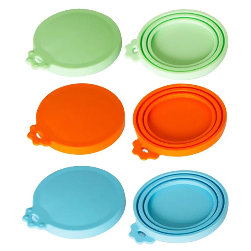 Silicone Stretch lids Canning lids Reusable Sealed Against moisture Pet Canning Fresh-keeping lid Kitchen tools accessories T021