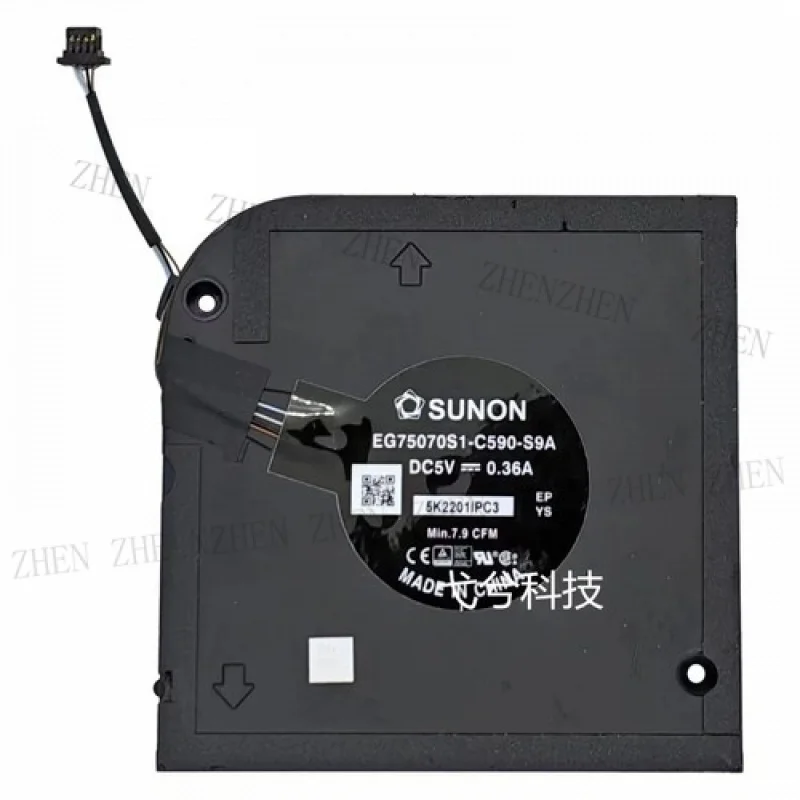 

Y New CPU Cooling Fan for DELL Latitude 5521 Precision 3561 0K86R6