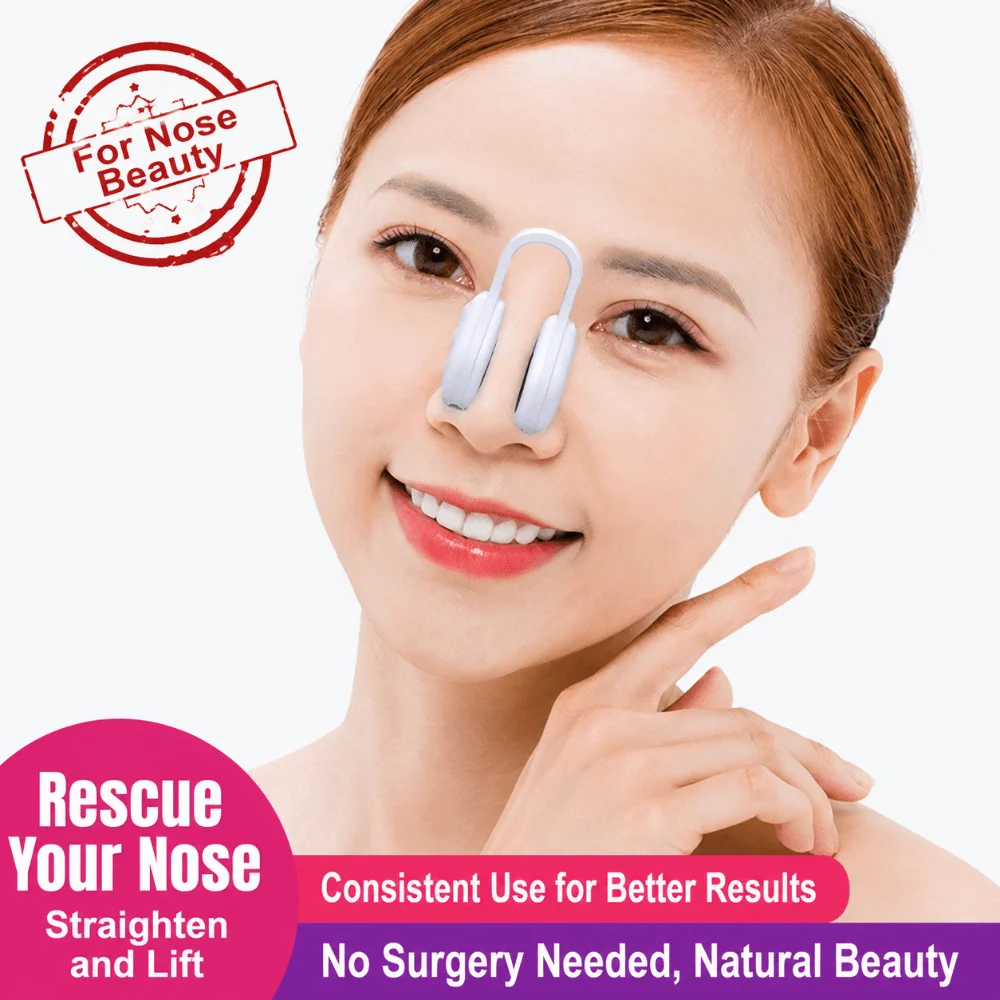 EMS Micro Current Nose Shaper Device Electric Clip Frame Pulse Mode Electric Nose Clip Lift Nose Shape Taper Nose Function