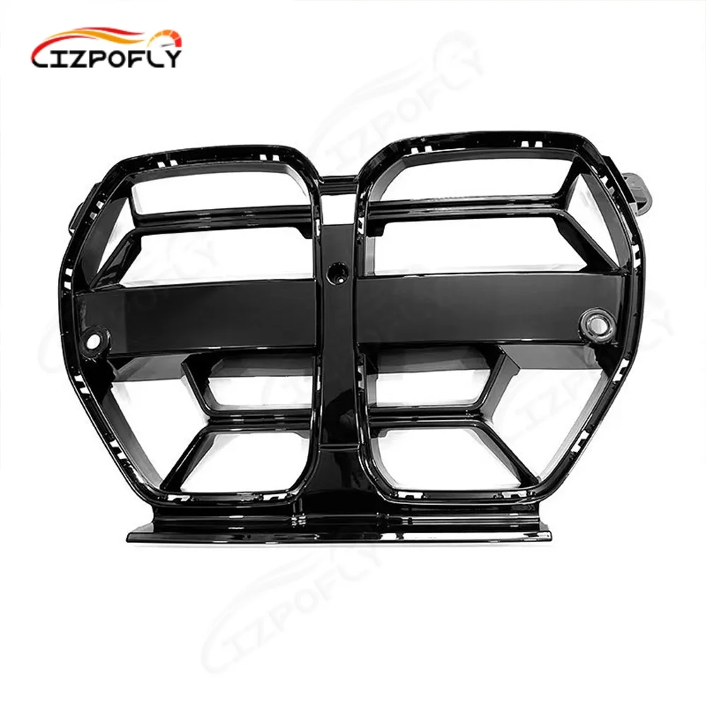 

Front Grille Bumpers For BMW M3 M4 G80 G81 G82 G83 2020-2024 Car Radiator Grille Body Kit Gloss Black CS Style Car Accessories