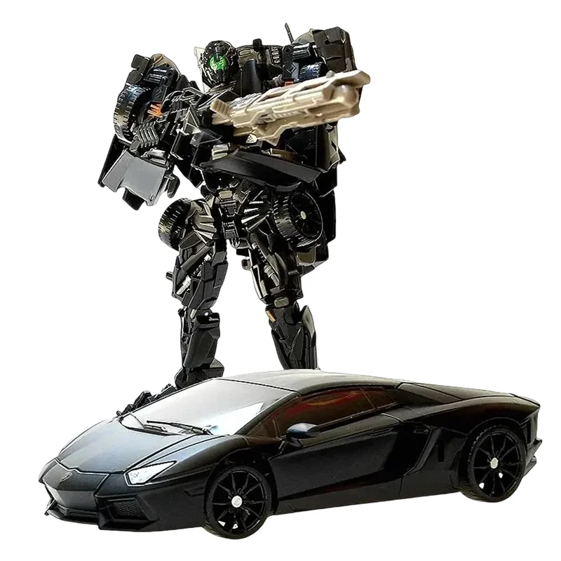 Transformation Robot Toy 4 Dark Lockdown Robot Car Figures Film Version Deformed Car Lamborghini Children's Birthday Gift