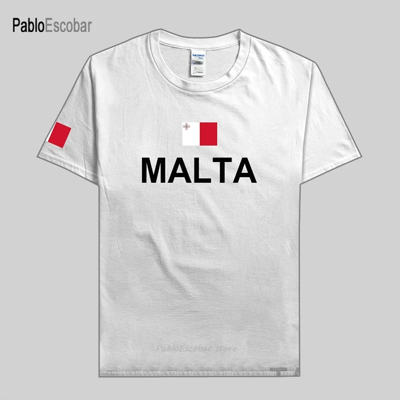 República de Malta Maltese MLT camisetas para hombre jersey hip hop nación Camiseta de algodón fitness marca ropa camisetas bandera del país