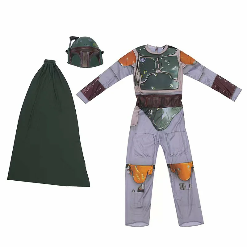 Kids Boba Fett Kostuum Planet Wars Uniform Vermomming Halloween Kostuum Kinderen