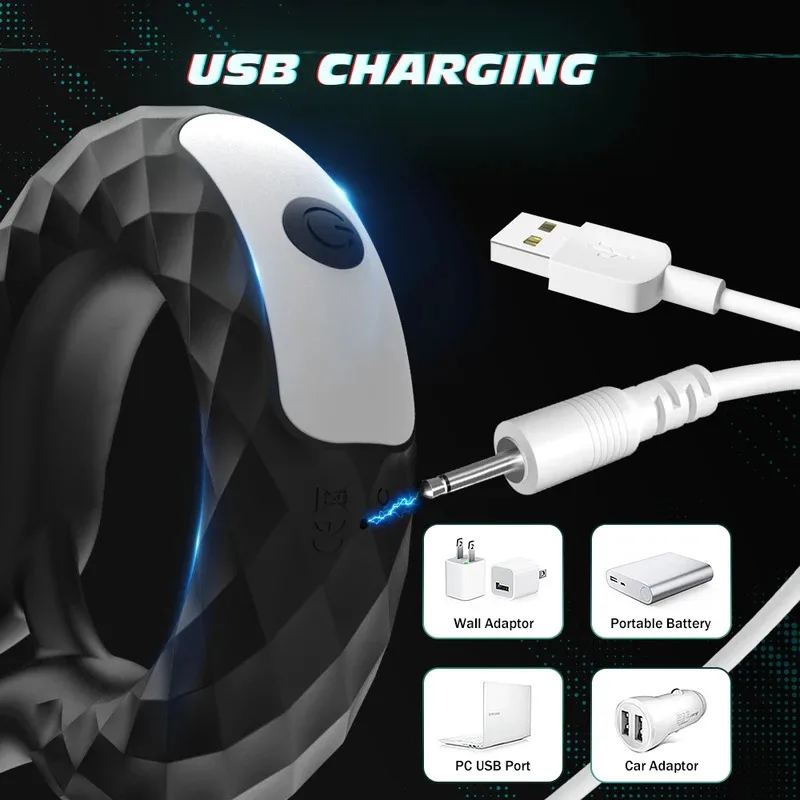 트레이너 지연 사정 섹스 G 스팟 남성 커플 페니스 링 성인 장난감 18