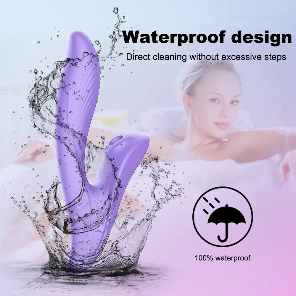 Sucking G-spot Vibrator Female Dildo Stick Clitoris Stimulation Vacuum Suction Vagina Massager Masturbation Sex Toys for Adult