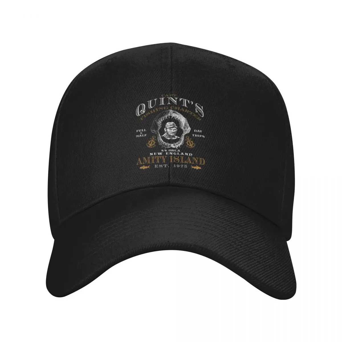 

Captain Quint's Jaw Skull (Universal  UCS LLC) Baseball Cap Winter hat Sports Cap Trucker Hat Man Women's