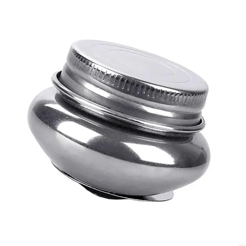 Heavy Duty Metal Oil Paint Dispenser with Leakproof Lid Portable Paint Brush Cleaning Jar For Artists Outdoor Indoor K92C