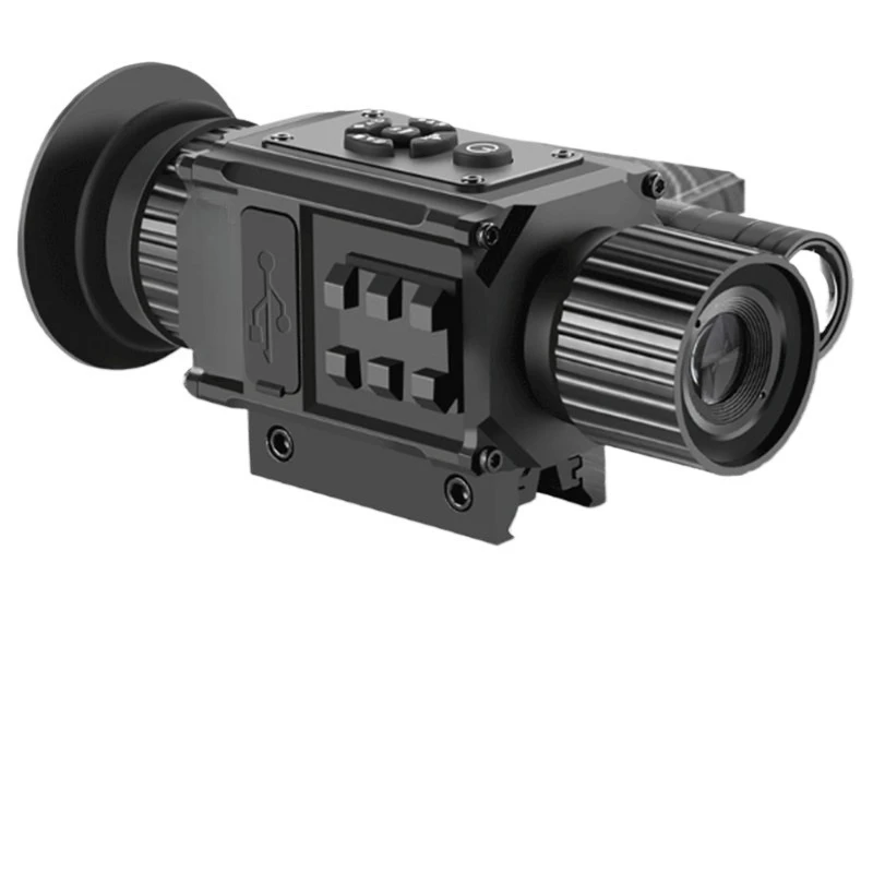 For Night Vision, All Black and Visible Adjustable 4x Thermal Imaging Heat Sight, Clear Sight