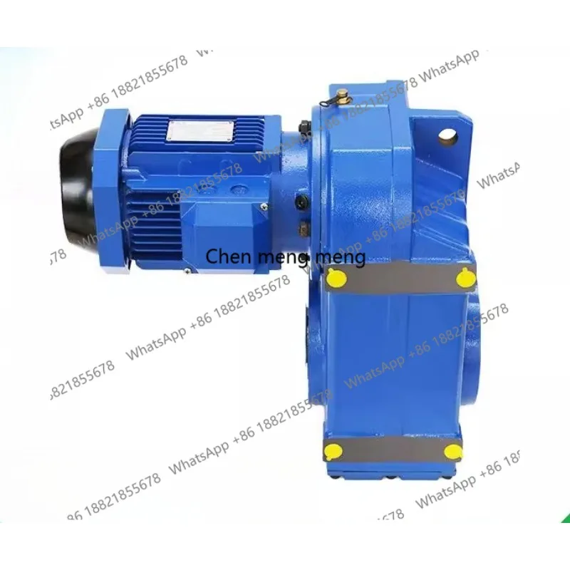 Mixer low noise precision grinding hard tooth surface parallel shaft helical gear reducer
