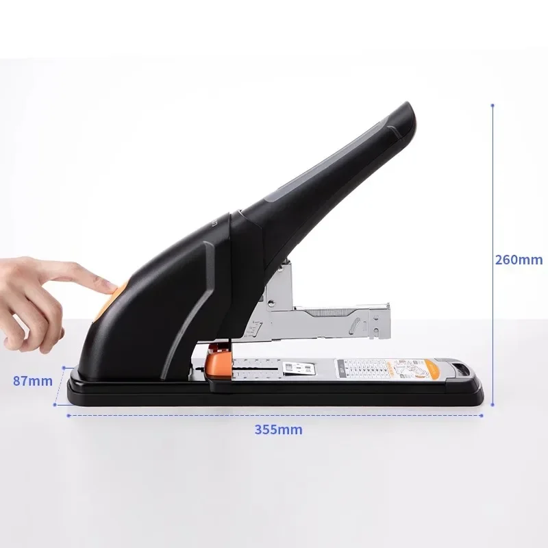 Heavy-Duty Effort-Saving Stapler – Large-Capacity (210-Sheet) Binding Tool for Office and Home Use