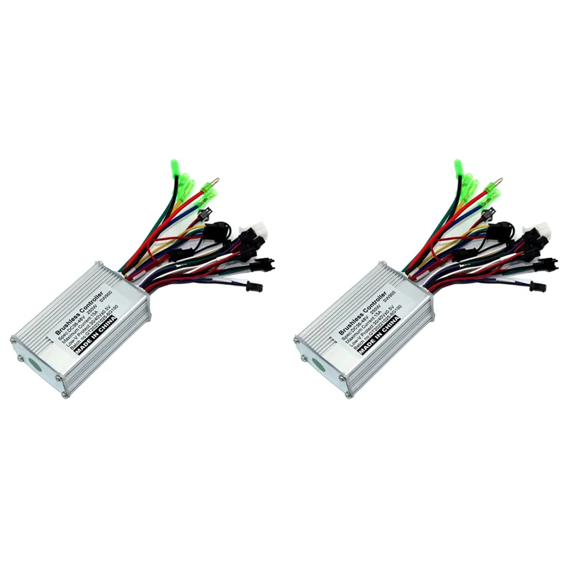 

【АКЦИЯ】2X 36 В/48 В 250/350 Вт 15 А бесщеточный литиевый аккумулятор постоянного тока для электрического велосипеда бесщеточный контроллер