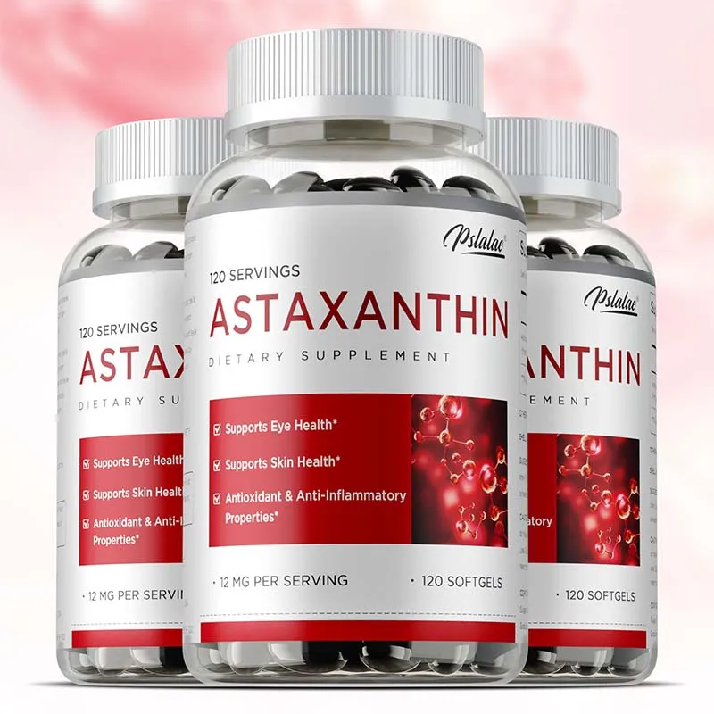 

Капсулы астаксантина 12 мг — антиоксидантные добавки поддерживает глаза, суставы, внутренняя циркуляция, здоровье кожи и естественное загара