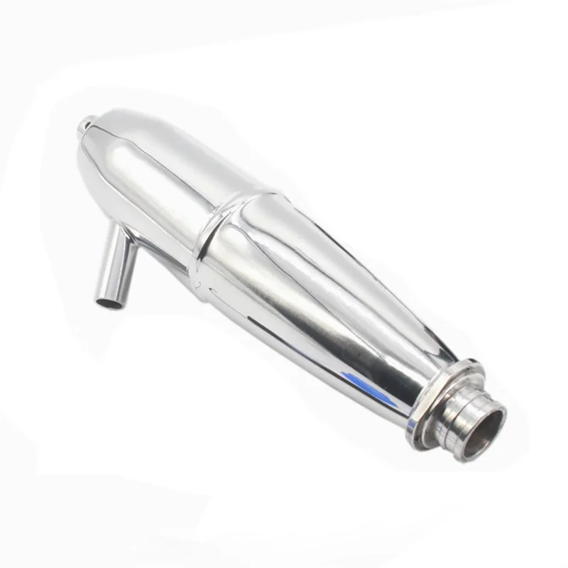 ชุดท่อไอเสียจำลอง A45F สำหรับรถบรรทุกน้ำมัน 1/8 รุ่น SH/GO 21/28 เครื่องยนต์ เหมาะสำหรับ HSP Infinite BQ004