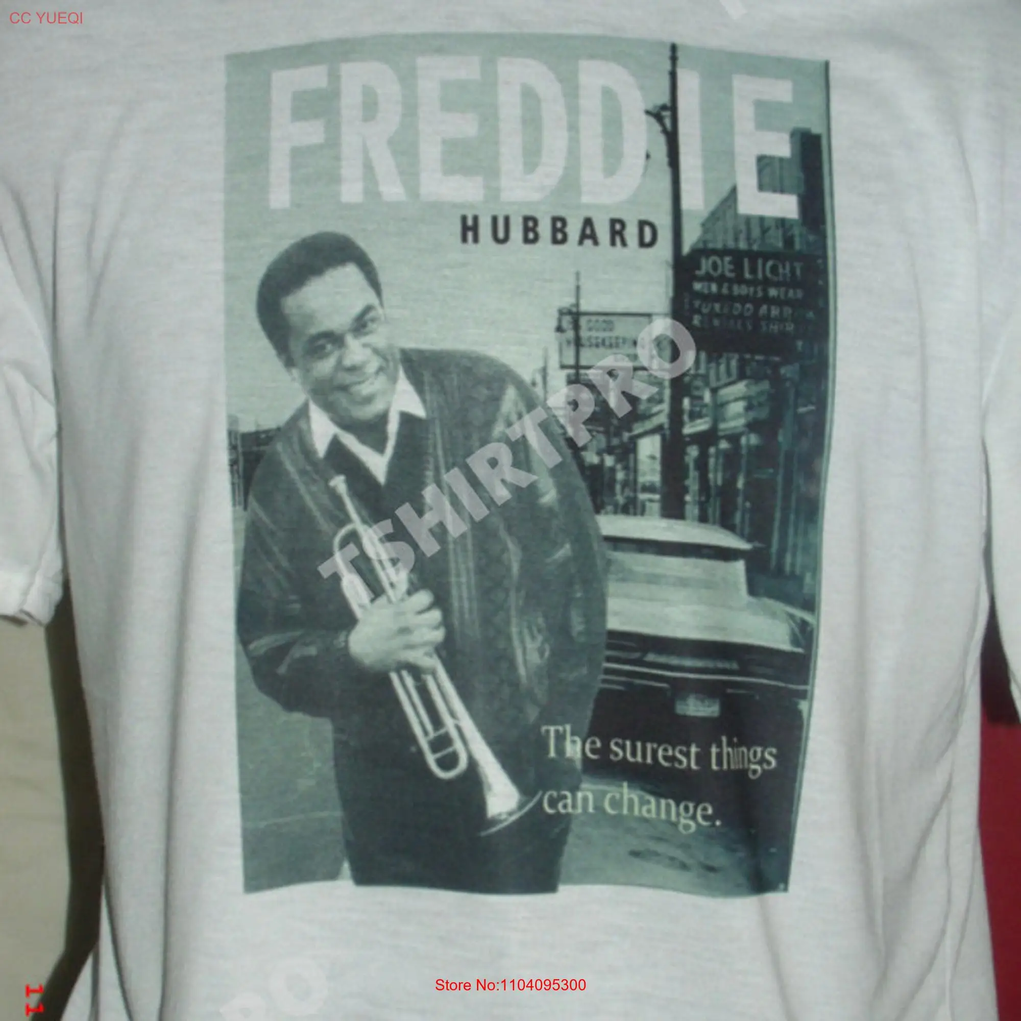 Freddie Hubbard Tribute Jazz T Shirt long or short sleeves