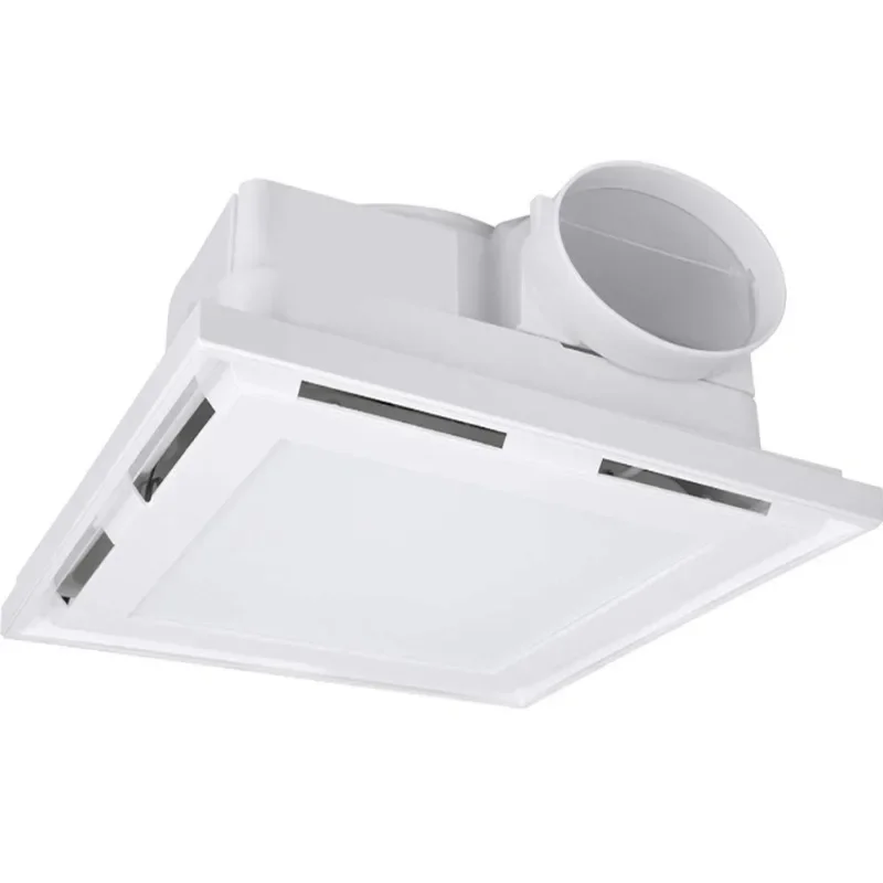 

Exhaust Fan with Light Duct Tube Thin for Bathroom and Household 123 CFM Ventilation Mounted LED Fan