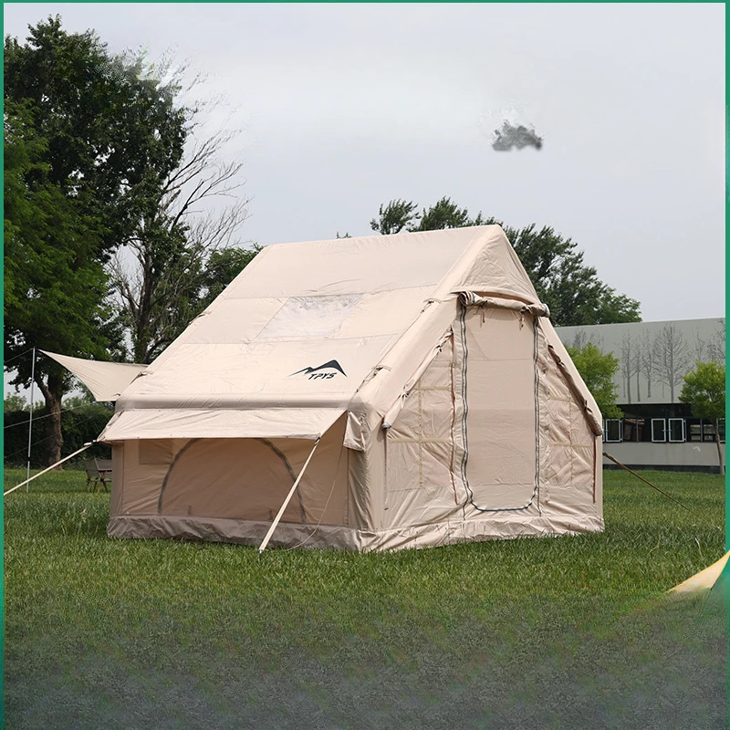 

Fully automatic, no need to build thickened rainproof six square meter tent camping equipment inflatable cabin