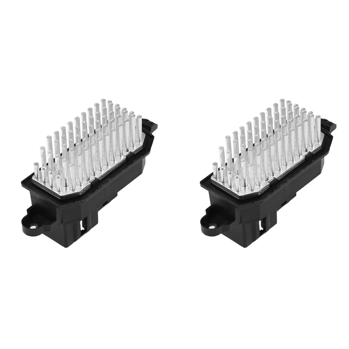 Automotive 2Pcs Blower Fan Motor Heater Resistor for Transit Wagon B-Max Tourneo AV1119E624AA