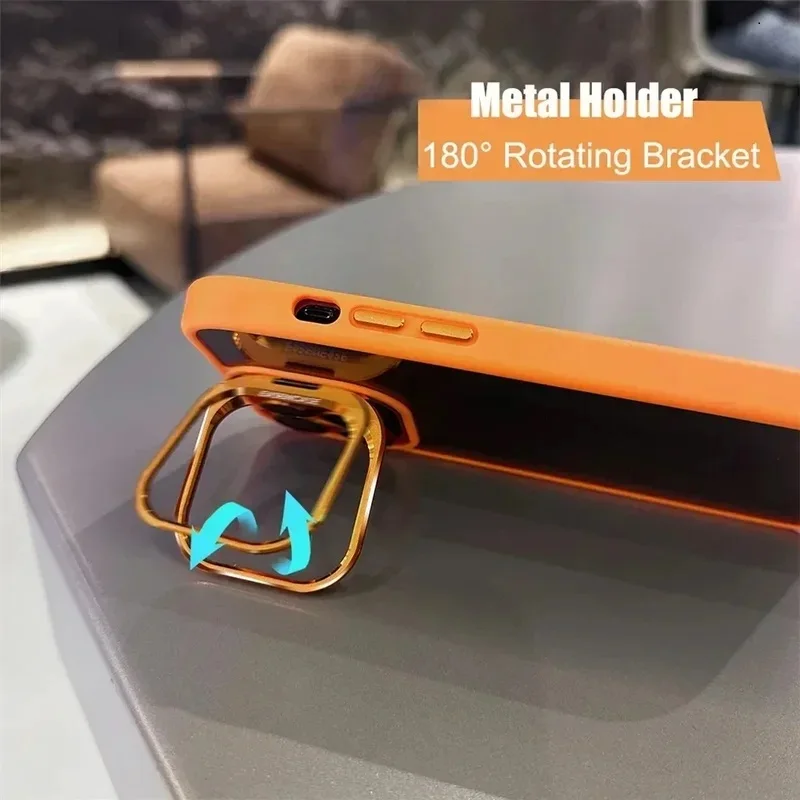 Mit Kamera objektiv Glas folie stoß feste Handy hülle für iPhone 13 12 15 14 Pro Max Hüllen transparente Metallring halterung Rückseite