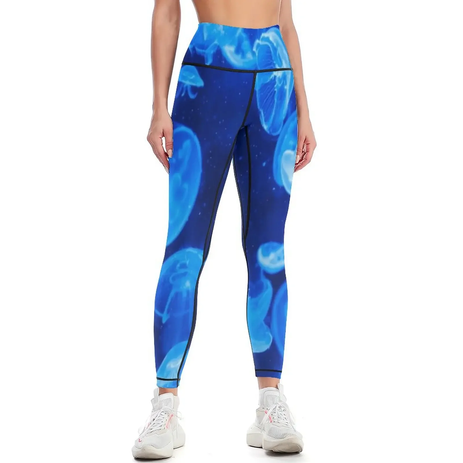 

Jelly Fish Galore Leggings for physical sports woman gym Legging sexy woman push up fitness Womens Leggings