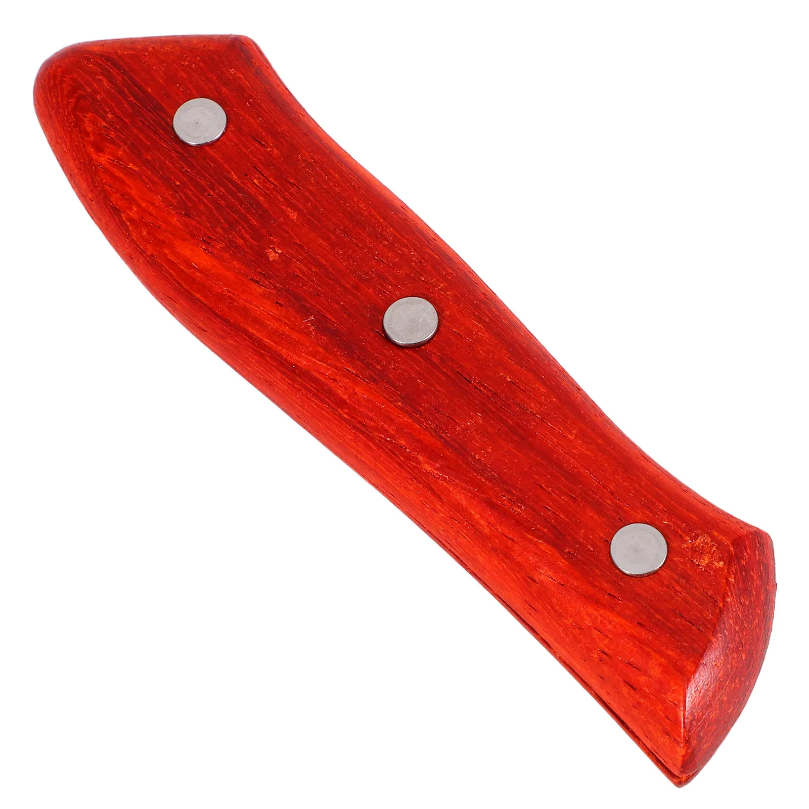 1Set Universal Wooden Knife Handle Replacement Part Ergonomic Kitchen Knife Repair Tool for Home and Professional Use