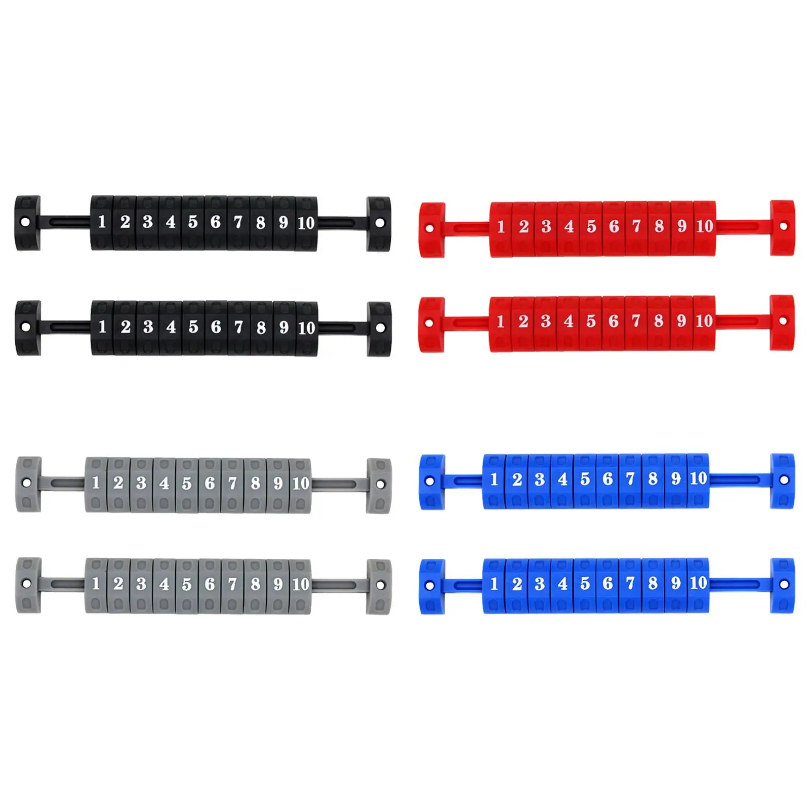 2x Foosball Counter Scoring Units Scoreboard 10 Numbers Replacement Game