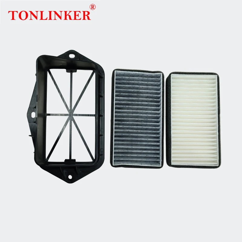 

TONLINKER 3 Holes Air Filter For Vw Caddy Eos Golf MK5 MK6 Passat B5 B6 B7 Passat CC Scirocco MK3 Touran Car External Air Filter