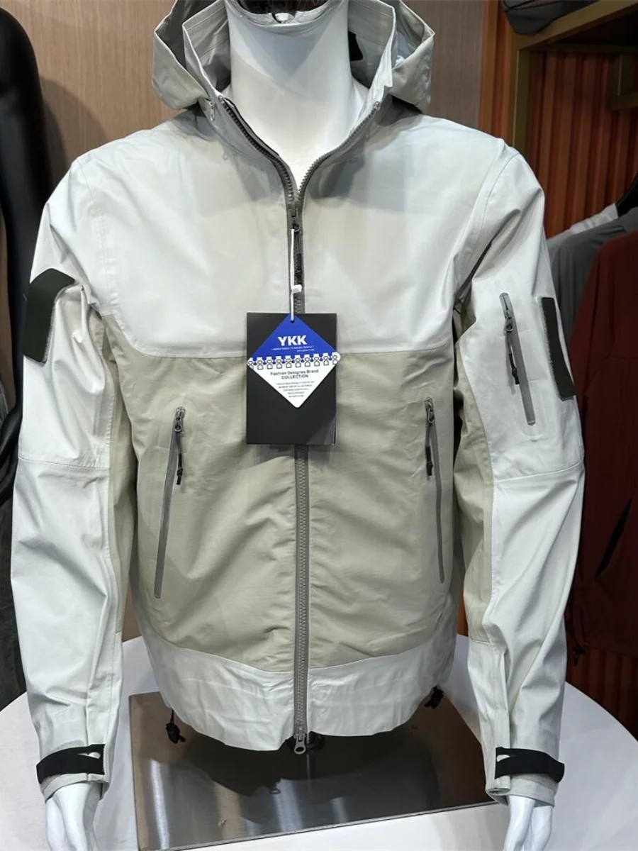 

Невидимая кепка для улицы King Jaet W, мужская ветрозащитная рабочая одежда, функциональная водонепроницаемая весенне-осенняя длинная све-стойка