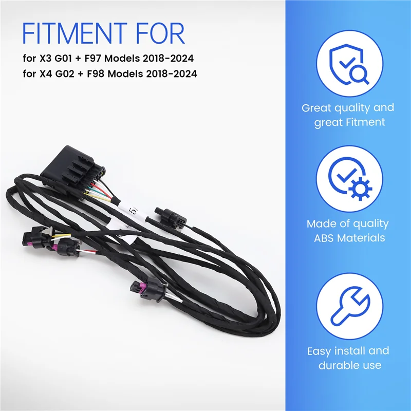 

Strict Car Front Bumper PDC Parking AID Wiring Harness 61125A20978 For BMW X3 G01 F97 X4 G02