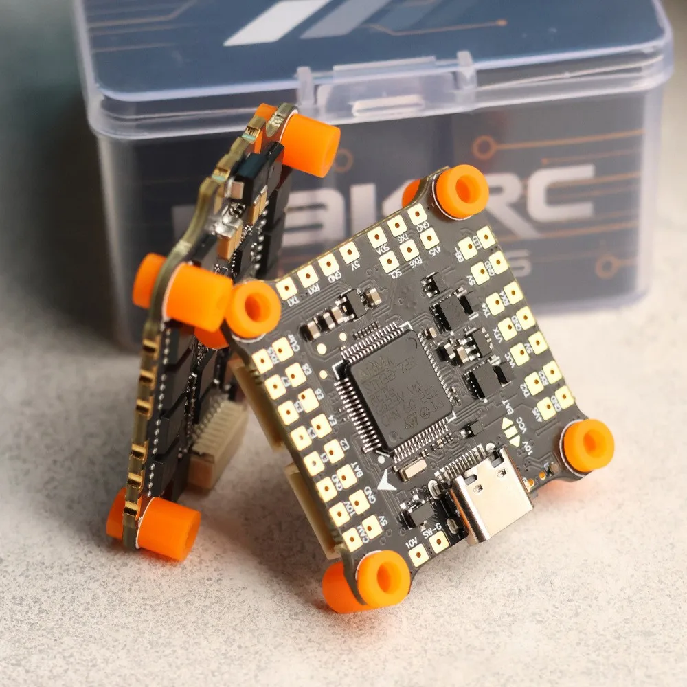 Hakrc f722 flying tower 4 in 1 50a ESC brushless governor 8s double gyroscope fpv crossing machine