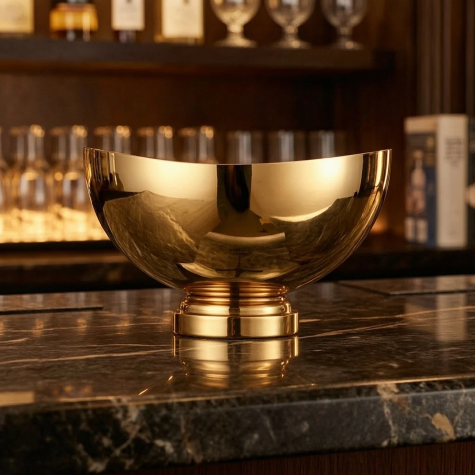 Champagne Ice Pail with Pedestal Decorative Champagne Ice Pail Wine Cooler Stable Wine Chiller Long-Lasting for Hosts, Parties