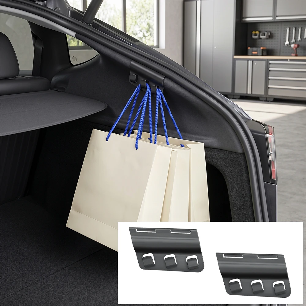 Car Rear Trunk Storage Hook For Tesla Model Y Juniper Model YL Auto Interior Accessries
