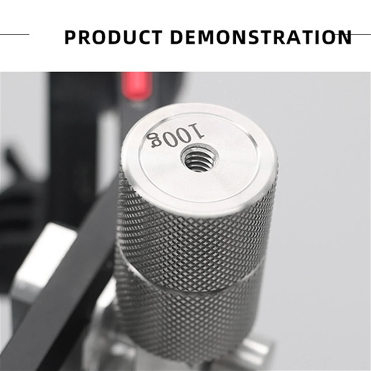 SCLS DSLR Camera Removable Counterweight Balancing Moment Clump Weight for S Gimbal Stabilizer 50g view 6