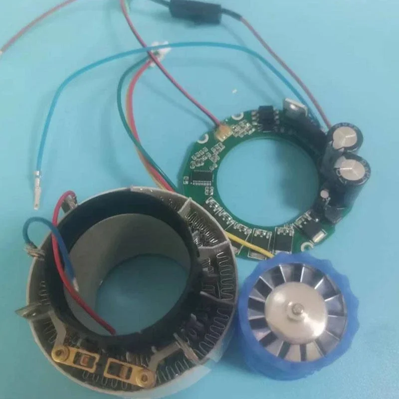 AC110V/220V 110000 RPM Brushless Fan Motor 99W Precision Aluminum Impeller Electric Hair Dryer Ultra High Speed Brushless Motor