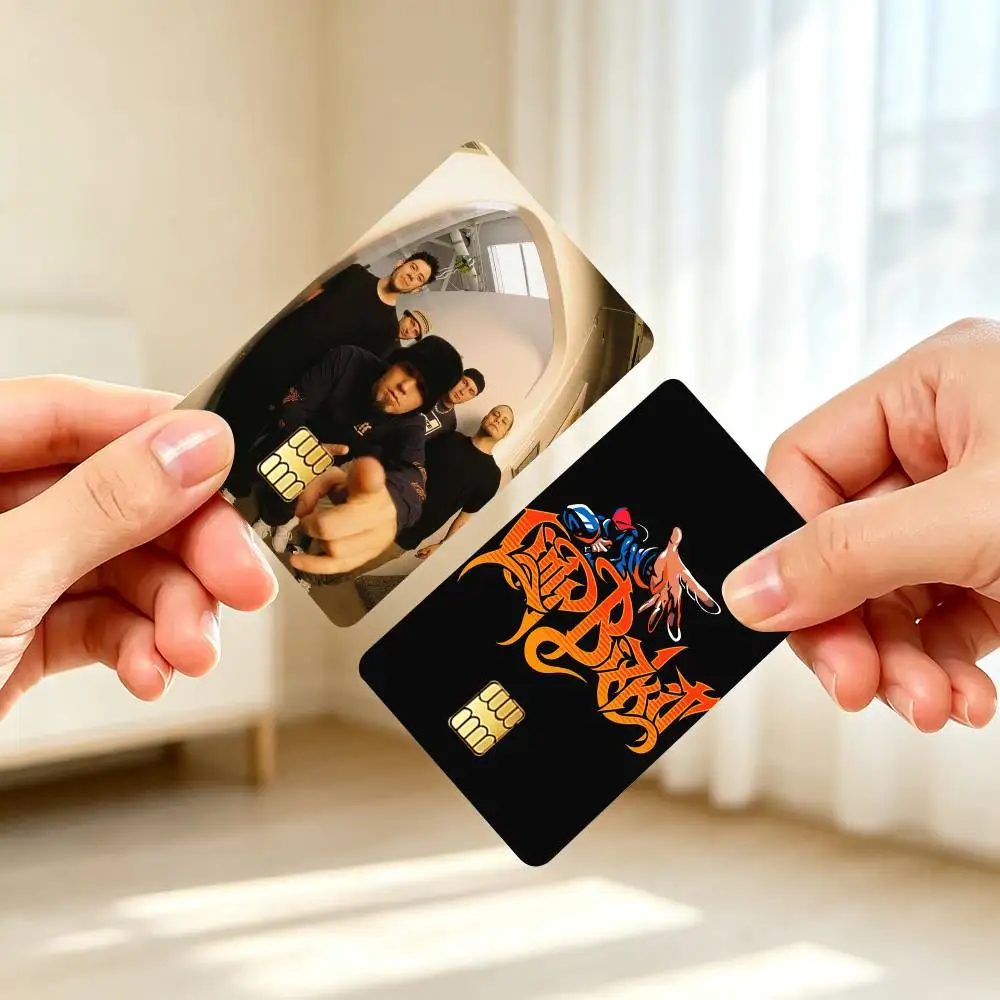 Led Zeppelin Rock Band Credit Card HD Stickers Game Card Decal Small Chip Waterproof Sticker Gift